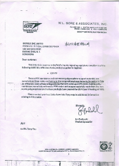 UED官网过滤产品认证书